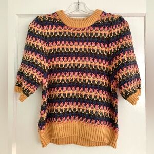 Universal Thread Black and Pink Crew Neck Sweater XS